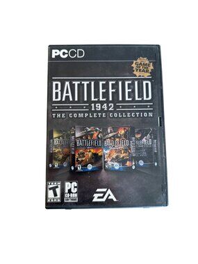 Battlefield 1942 The Complete Collection PC CD-ROM Game Expansion Packs EA